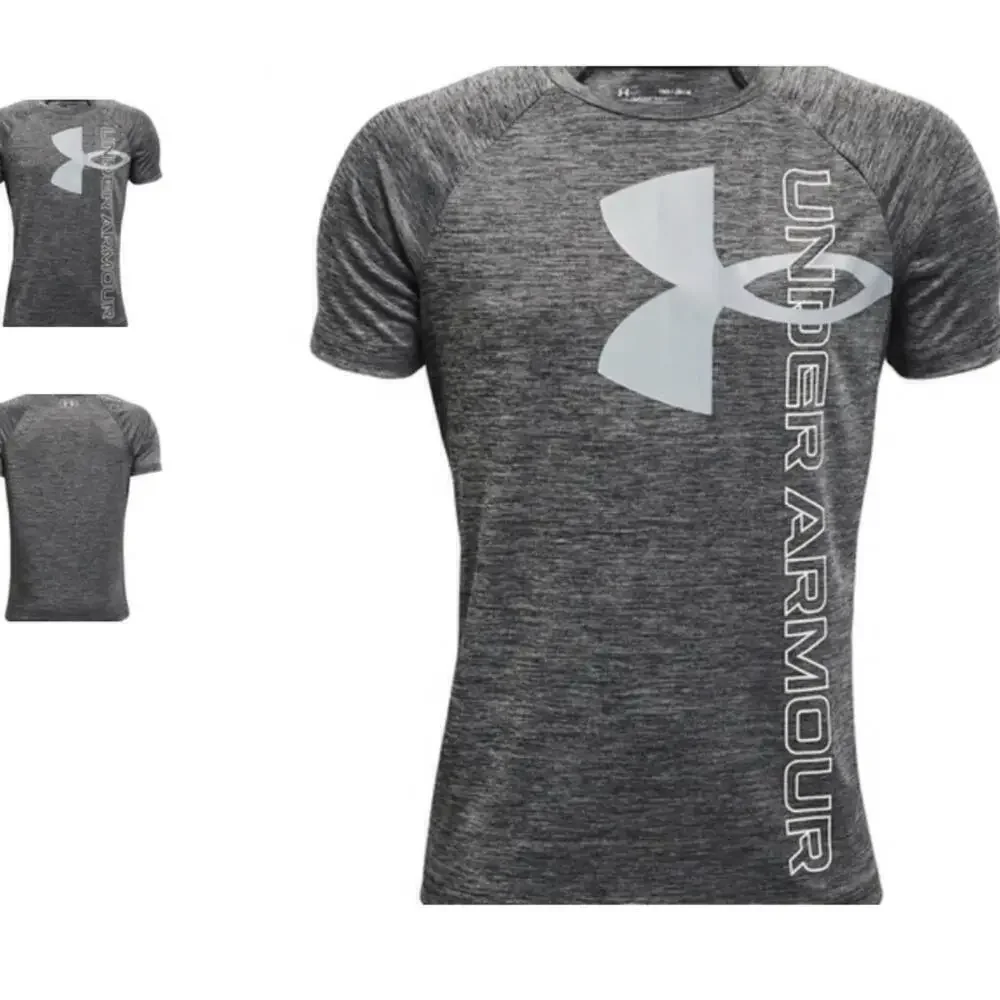 Under Armour Boys🔥❤️ shirt Tech Split Logo HybridShort Sleeve T shirt boys tee